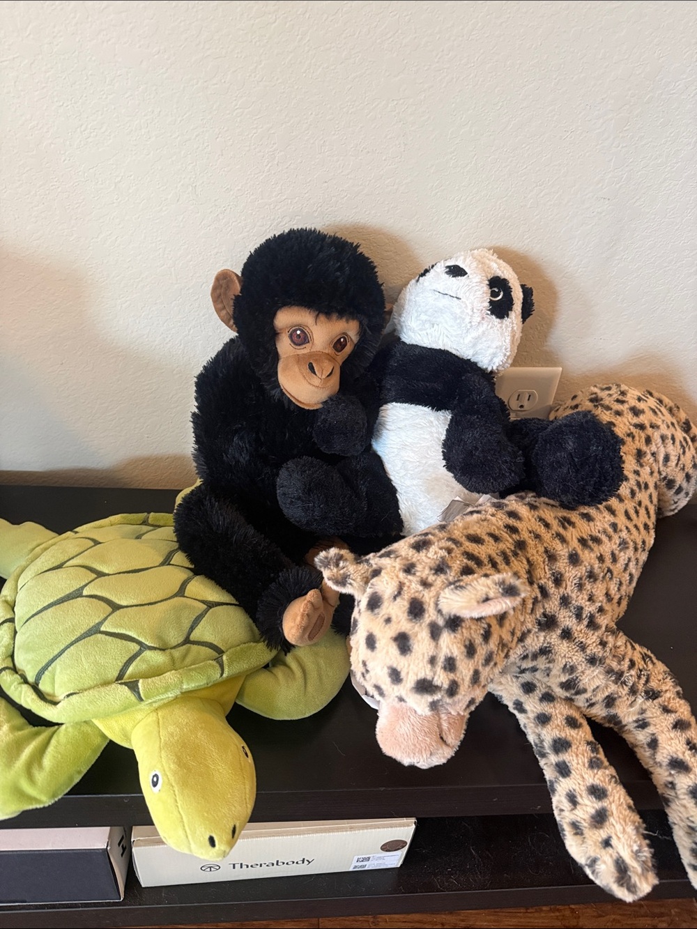 4 Stuffed Animals IKEA